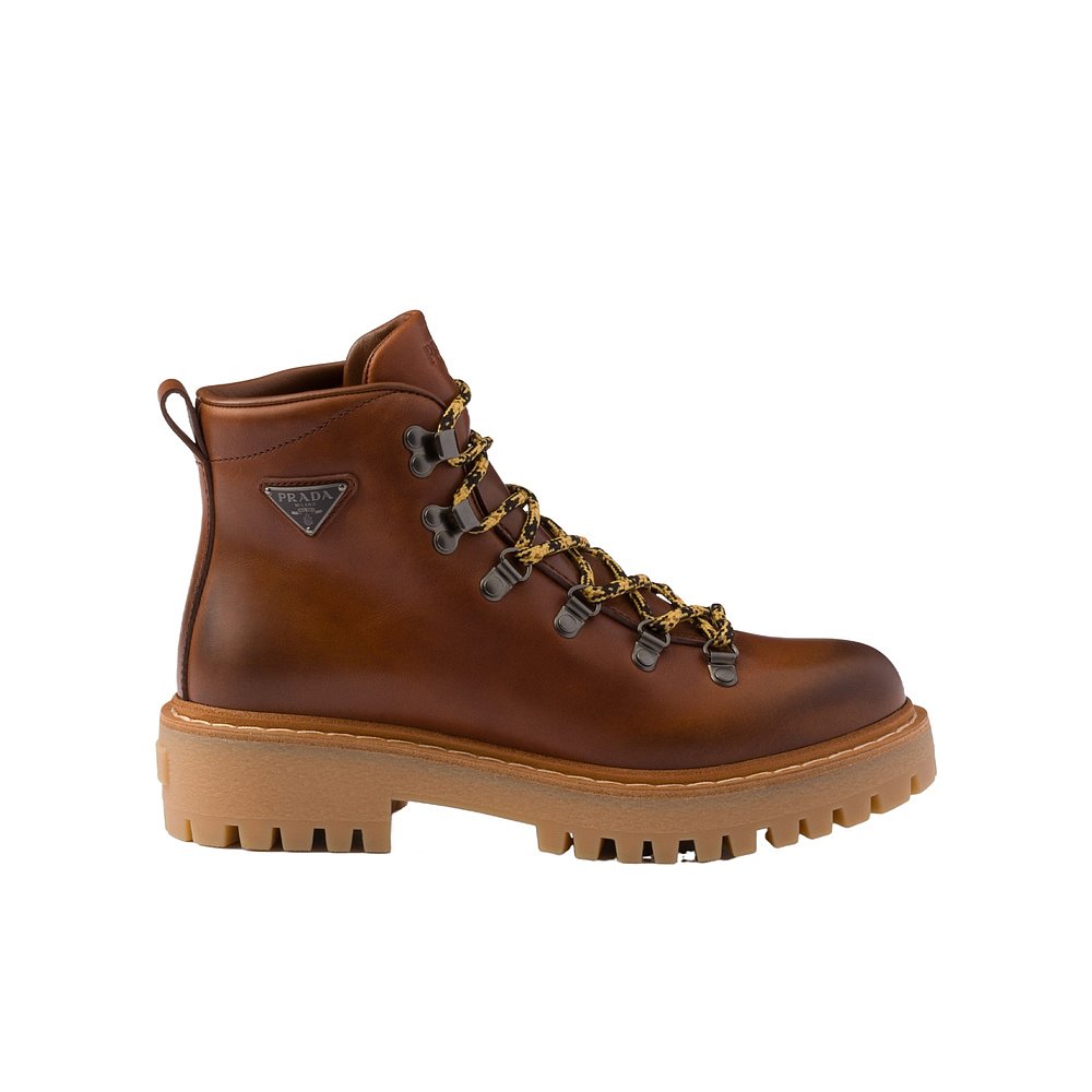 PRADA 女士高跟鞋 1T735N070FG045F0046 AW2024 棕色