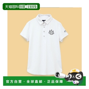Callaway 条纹高尔夫 日本直邮 女士半袖 polo 衫