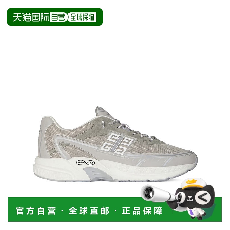 香港直邮GIVENCHY 男士运动鞋 BH00AGH1S5050 SS2025 灰色 Givenc