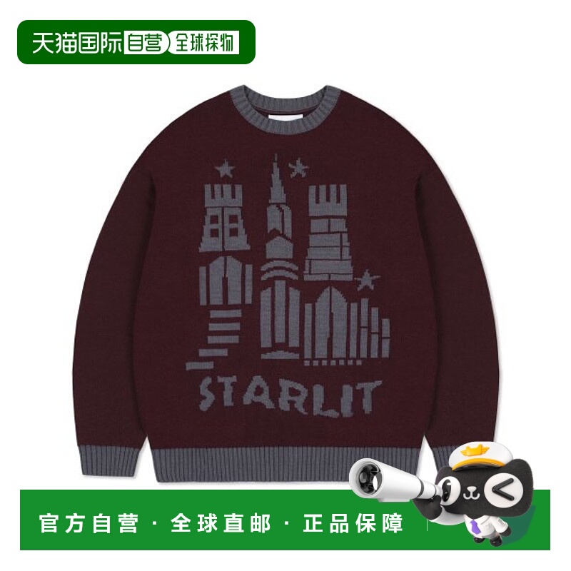 韩国直邮XTONZ 男针织XTK068BG韩东旼 泰山 崔然竣同款长袖毛衣