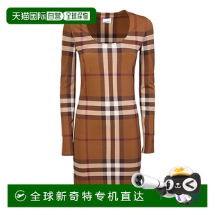 SS2025 1h可退 8062946BROWN 香港直邮BURBERRY 花色 女士连衣裙