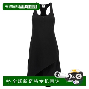 女士 褶皱 225CRO6 字形连衣裙 香港直邮潮奢 1h可退 Courreges