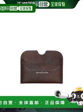 1h可退 香港直邮Acne Studios 艾克妮 女士 棕色卡包 CG0268