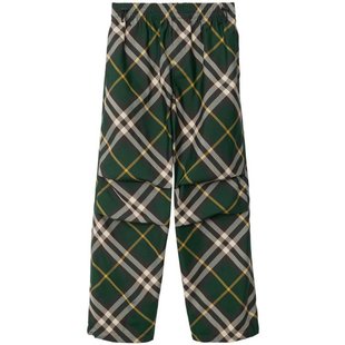 男8082034B8660 BURBERRY24SS直筒裤 Green