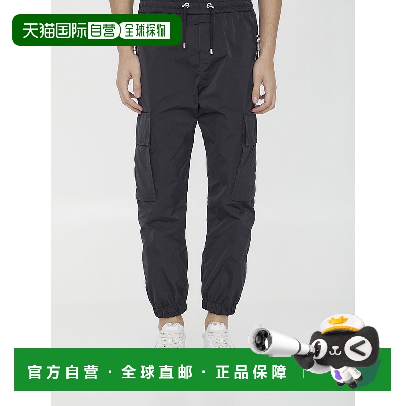 1h可退 香港直邮BALMAIN 男士休闲裤 AH1PO018XE130PA SS2023 黑