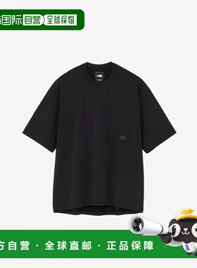 日本直邮The North Face 短袖 Enride T恤男女通用款NT82561-K