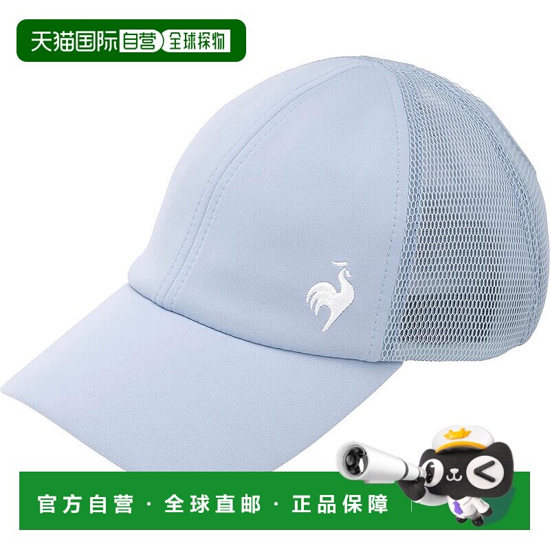 【日本直邮】le coq sportif 帽子 后网马尾帽 女士 LN5SCP BLWH