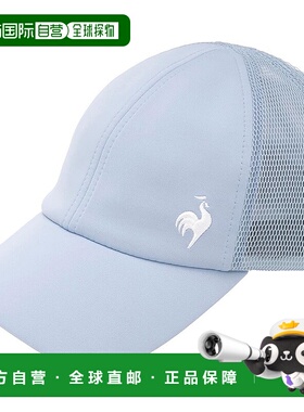 【日本直邮】le coq sportif 帽子 后网马尾帽 女士 LN5SCP BLWH