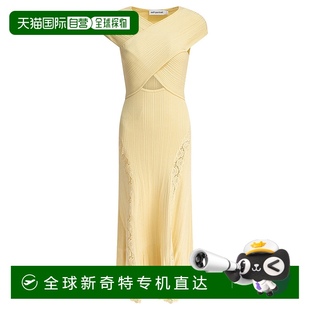 SS25026MYYELLOW 1h可退 女士连衣裙 香港直邮SELF SS20 PORTRAIT