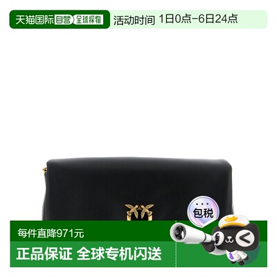 香港直邮PINKO 女士斜挎包 106178A0QOZ99Q SS2026 黑色 BORSE A