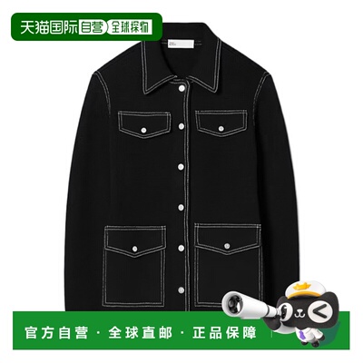 香港直邮TORY BURCH 女士外套 177592001 SS2026 黑色 GIUBBINI