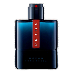 欧洲直邮Prada普拉达红月号深海蓝男士淡香水EDT50/100ml馥香皮革