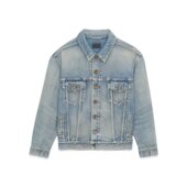 Saint 长袖 Laurent 潮奢 圣罗兰 女士 牛仔外套 739896Y23LA