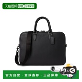 香港直邮Coach 长款 蔻驰 1h可退 男士 Gotham 公文包 black黑色