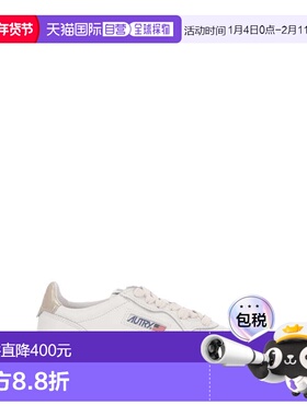 香港直邮AUTRY女士运动鞋AULWLL06LEATLEATWHTGOLD德训鞋休闲鞋
