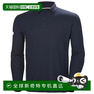 HANSEN 长袖 香港直邮HELLY Crewline polo衫 男士