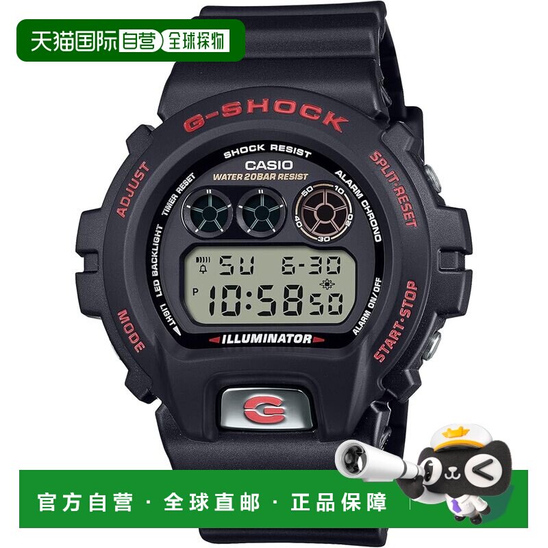 【日本直邮】卡西欧 G-SHOCK DW-6900TR-1JR 男士黑色30周年纪念