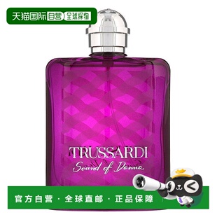 欧洲直邮Trussardi杜鲁萨迪女士悦音浓香水100ml柔和自然淡雅清香