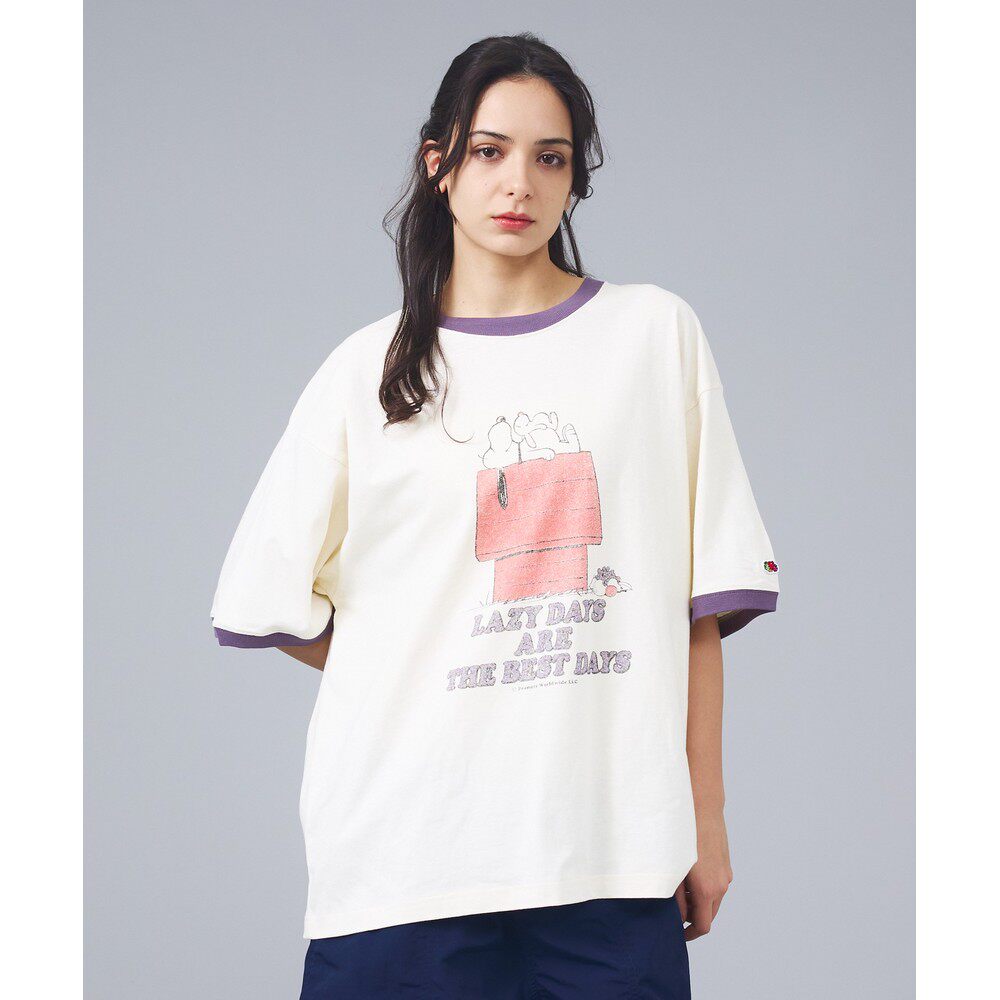1h可退 日本直邮FRUIT OF THE LOOM×PEANUTS联名T恤 男女同款 全