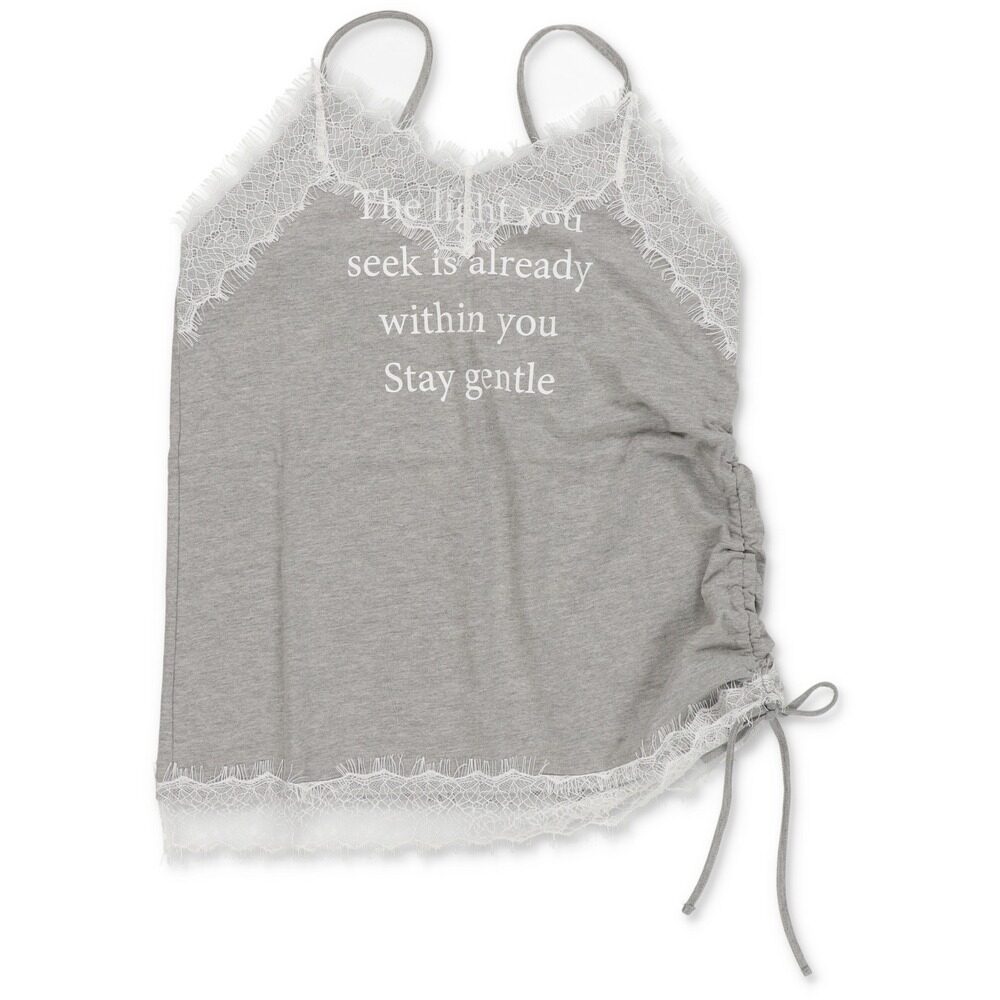 1h可退 日本直邮SPINNS女装蕾丝边吊带风长款背心裙 256055