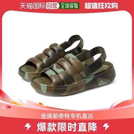 香港直邮潮奢 Ugg 女童Yeah Camopop 运动凉鞋(小童/大童)童鞋