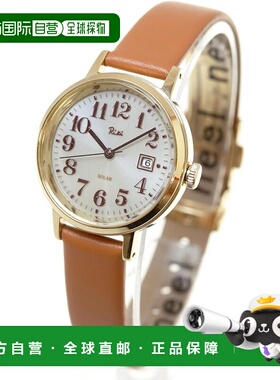 【日本直邮】精工 ALBA Riki 女士太阳能腕表 AKQD402