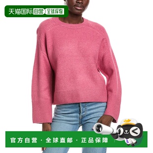 Wide Raglan Sleeve Sweater 美国奥莱 自营Vince pink Camuto