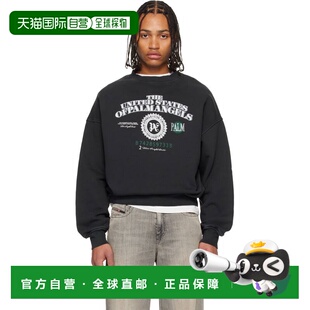 1h可退 香港直邮潮奢 Palm Angels 棕榈天使 男士 黑色 Dollar Lo