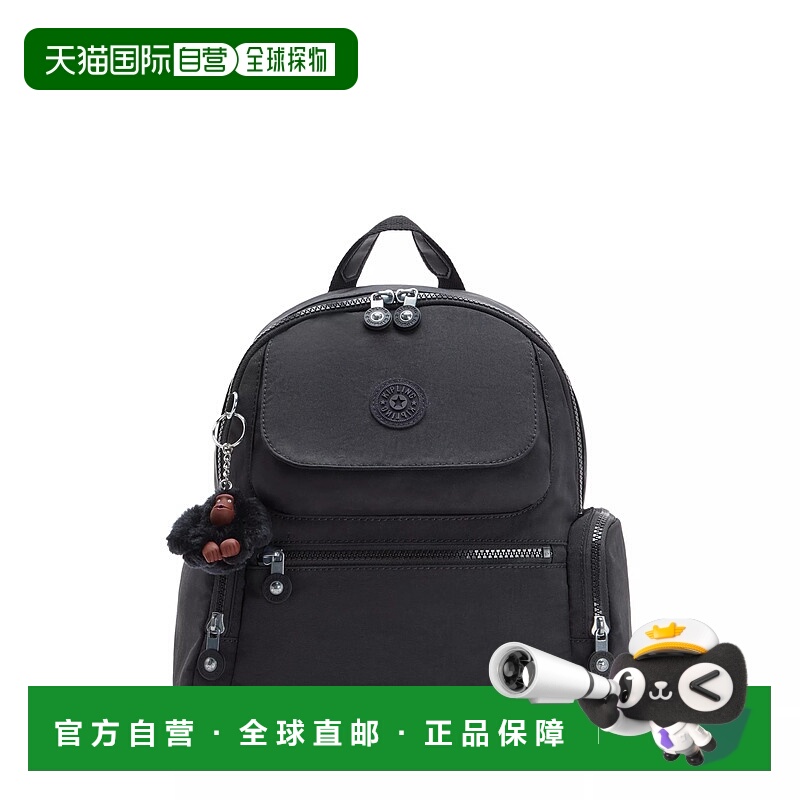 自营Kipling Matta Backpack - black tonal 美国奥莱直发