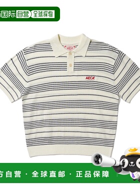 韩国直邮AECA 公用男针织AWCMSSBEKNIOV002C0SD STRIPE STRUCTURE