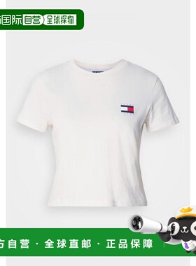 韩国直邮Tommy Hilfiger 短袖T恤 DW21423YBH 古白色