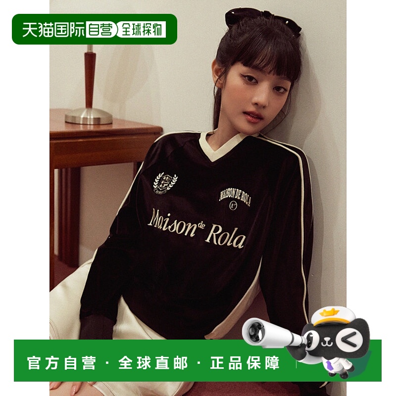 韩国直邮rolarola少女甜美可爱清新法式日常设计师女款卫衣303931