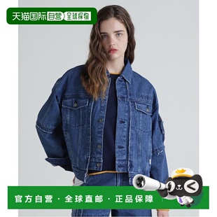 日本直邮AVIREX LLS EMBOSSING DENIM 牛仔夹克 [AV1129EW024891]