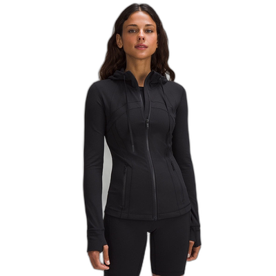 日潮跑腿lululemon Define女士运动连帽夹克 *Nulu™