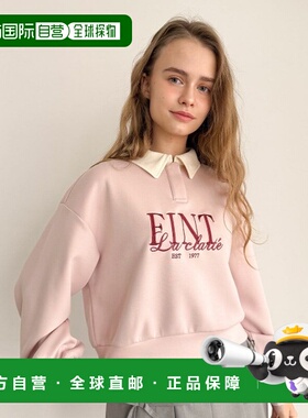 1h可退 日本直邮F i.n.t 女士 法式刺绣小立领卫衣 57AI03j001