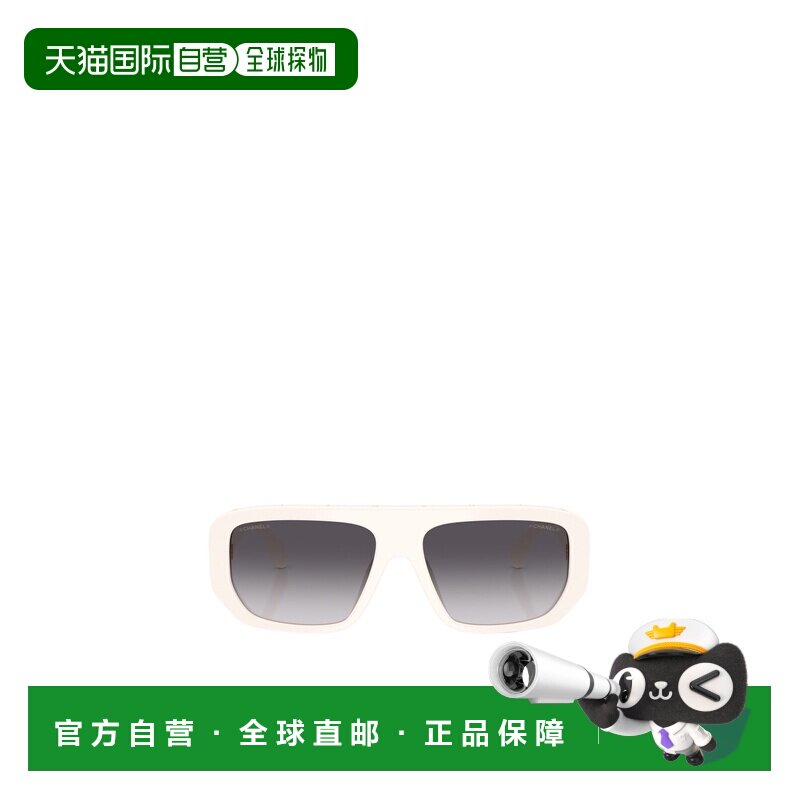 香港直邮CHANEL 女士眼镜 CH5556U1828S6 CO 白色 全框太阳镜