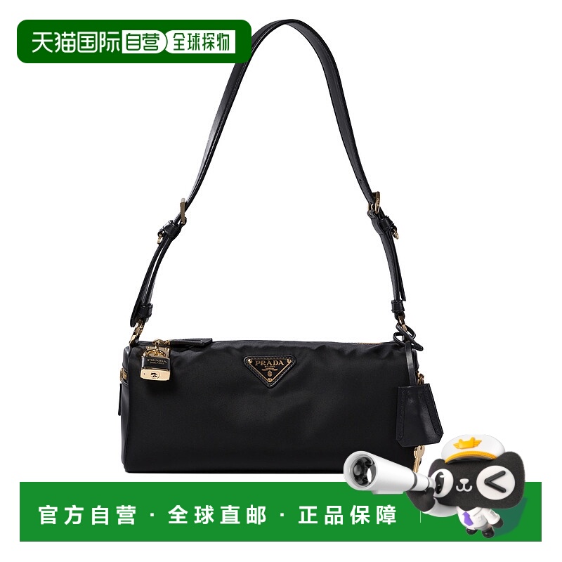 香港直邮PRADA 女士斜挎包 1BC2332C8QF0002VODO SS2025 黑色