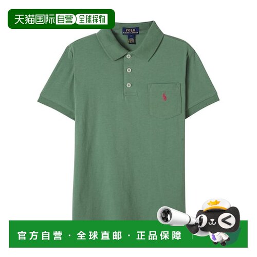 香港直邮Polo Ralph Lauren Polo 拉夫 劳伦 女童 棉质针织Polo衫