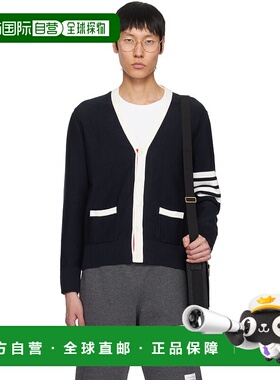 1h可退 香港直邮潮奢 Thom Browne 汤姆 布朗 男士 海军蓝 Cotton