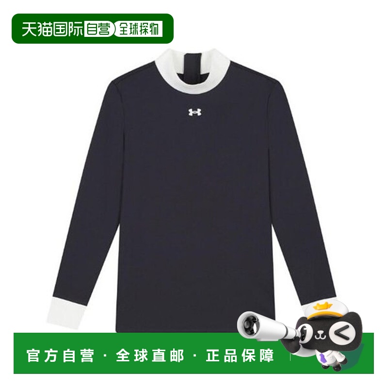韩国直邮UNDER ARMOUR 高尔夫女式罗纹高领长袖T恤_U4SWTL003-000