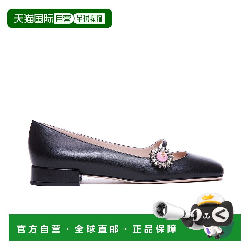 香港直邮VALENTINO GARAVANI 女士芭蕾乐福鞋 S0LL7DHS9TJ SS2025