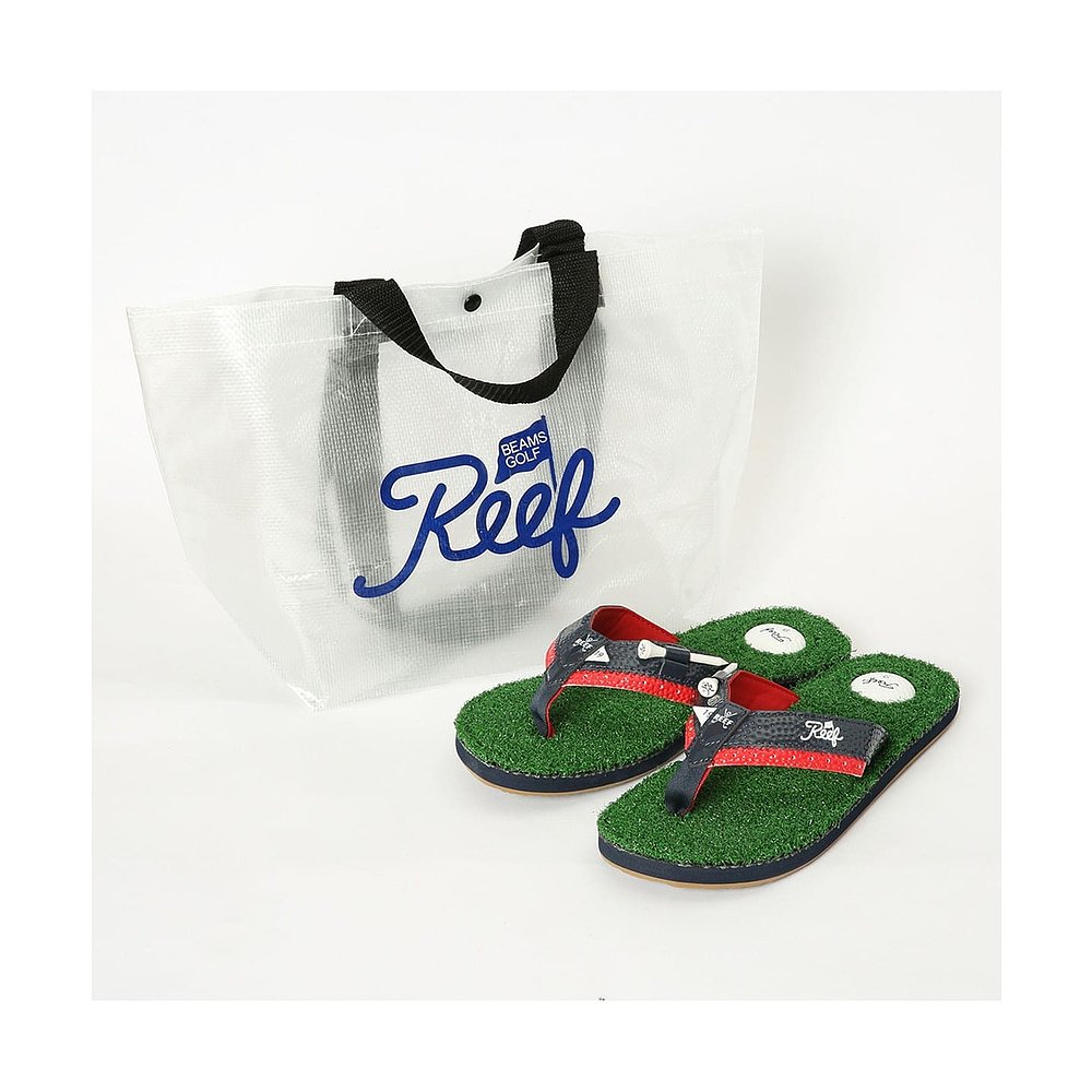 REEF × BEAMS GOLF 男士 MULLIGANⅡ沙滩凉鞋 81330004679