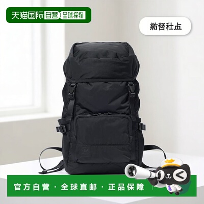 1h可退 日本直邮官方授权 RAMIDUS 黑色美背背包 (S)尼龙双肩包