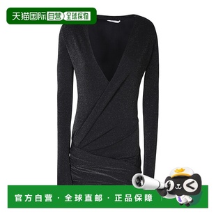 连衣裙 交叉V领长袖 PS24RO0019 Valentino 香港直邮Red