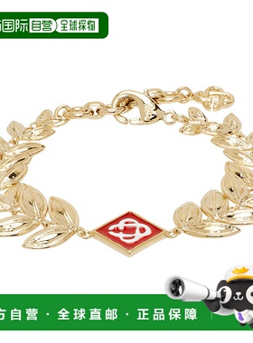 1h可退 香港直邮Casablanca 男士 Laurel Leaf 手链 APF25JW25401