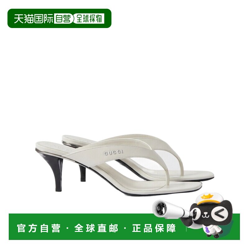 1h可退 香港直邮GUCCI 女士凉鞋 865403C9D009014 SS2026 白色 Vi