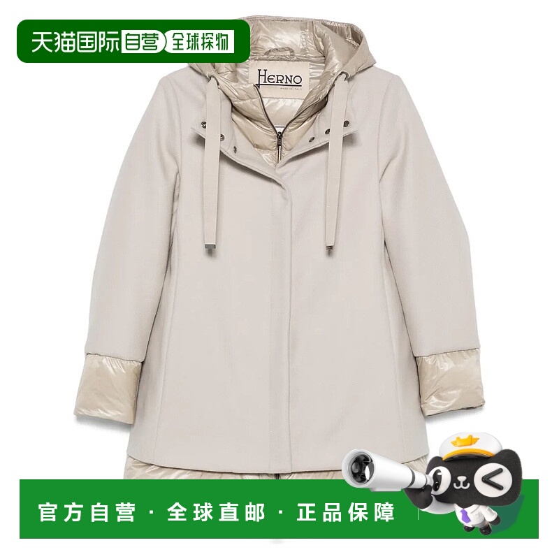 1h可退 香港直邮HERNO 女士外套 PI001966D333441985 AW2025 白色