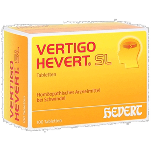 欧洲直邮德国药房HEVERT顺势头晕供血不足美尼尔氏综合片100粒/盒