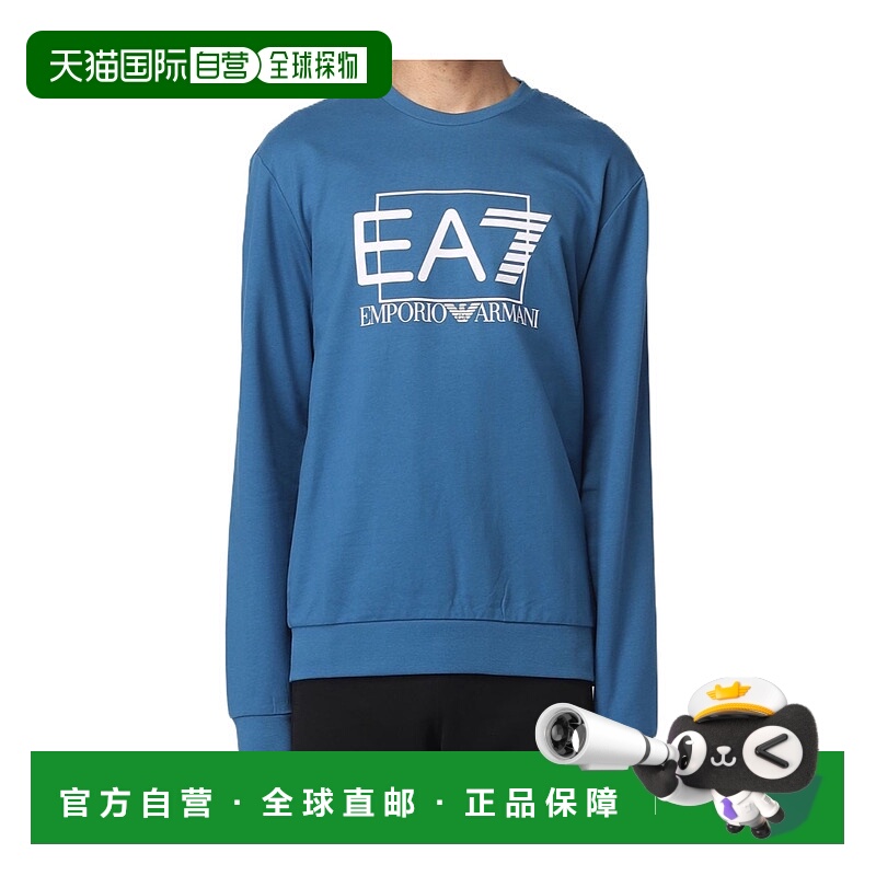 香港直邮EA7 Emporio Armani 徽标印花卫衣 3RPM60 PJ05Z阿玛尼