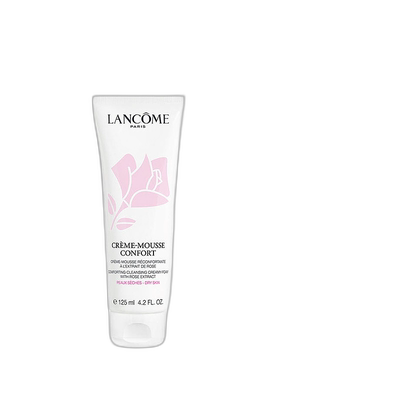 欧洲直邮Lancome兰蔻泡沫洗面奶125ml干皮混油清滢柔肤洁面正品